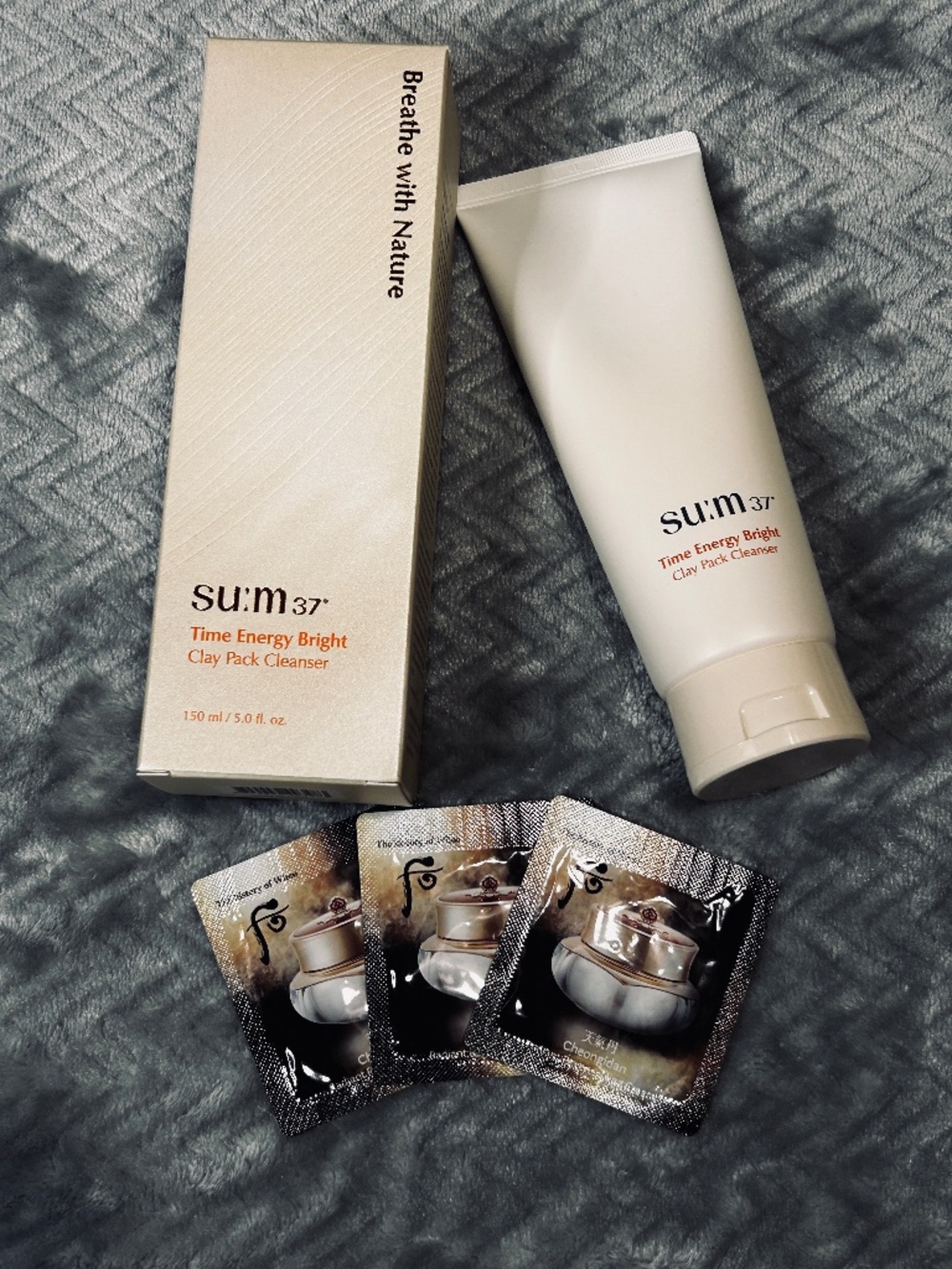 SU:M 37 Time Energy Bright Clay Pack Cleanser 150 ml / 5.0 fl. oz.